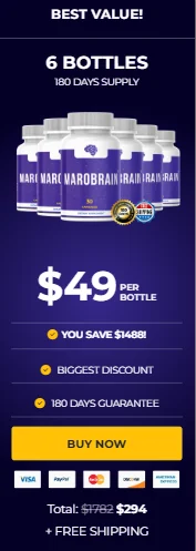 Marobrain 6 bottles